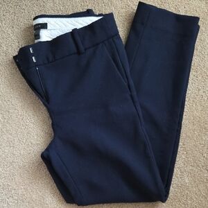 j crew cameron pant, navy, size 4